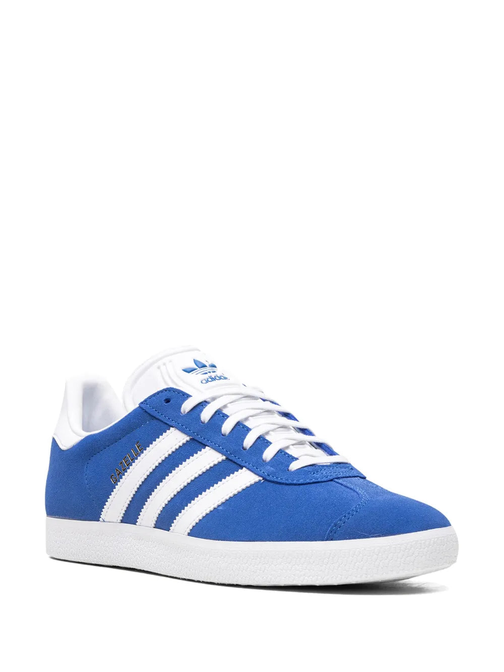 adidas Gazelle Blue/Cloud White/Gold Metallic Sneakers