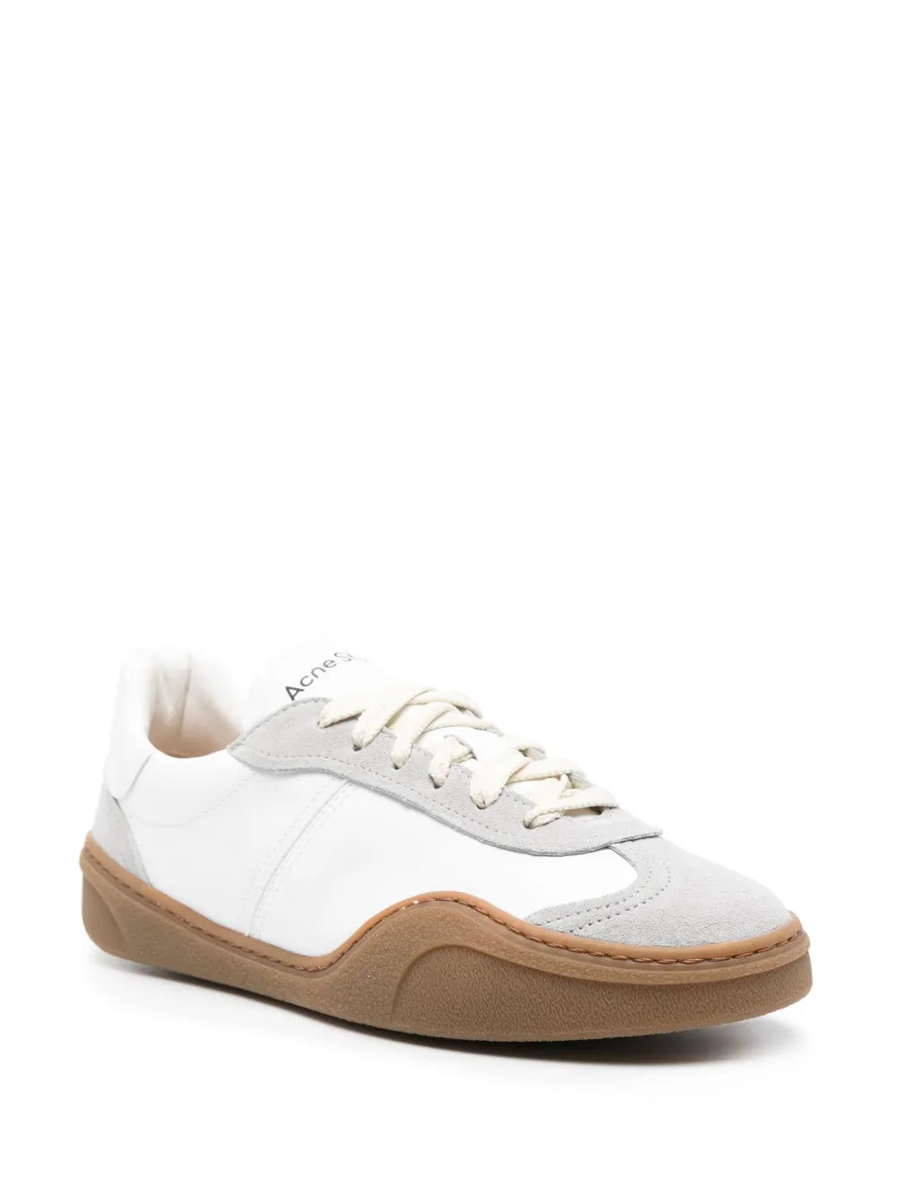 Acne Studios Panelled-Design Leather Sneakers