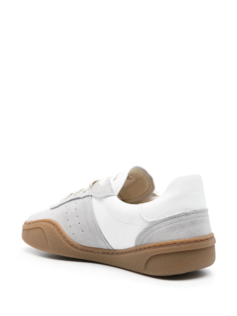 Acne Studios Panelled-Design Leather Sneakers