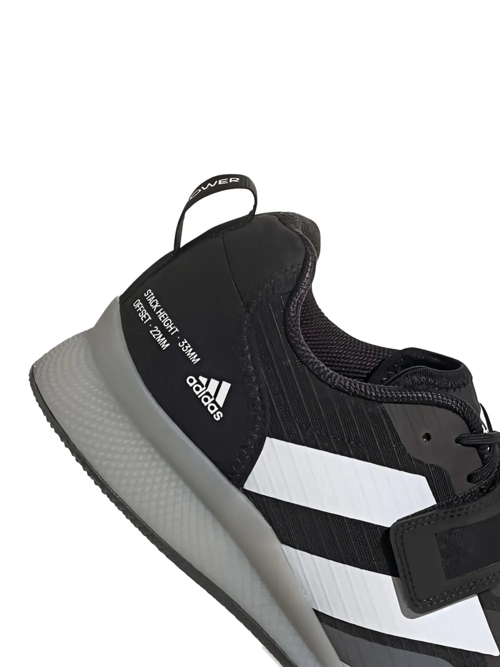 adidas Adipower Weightlifting 3 Black/White/Grey Sneakers