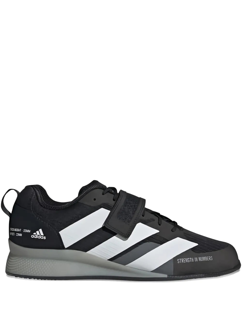adidas Adipower Weightlifting 3 Black/White/Grey Sneakers