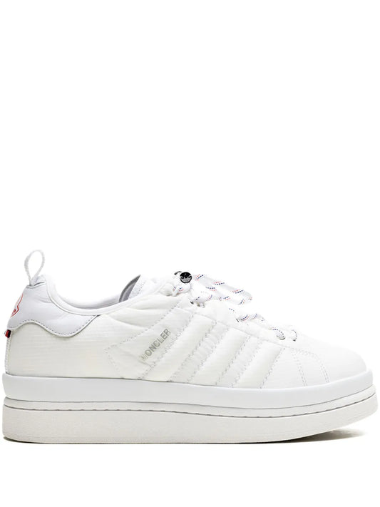 adidas X Moncler Campus Core White Sneakers