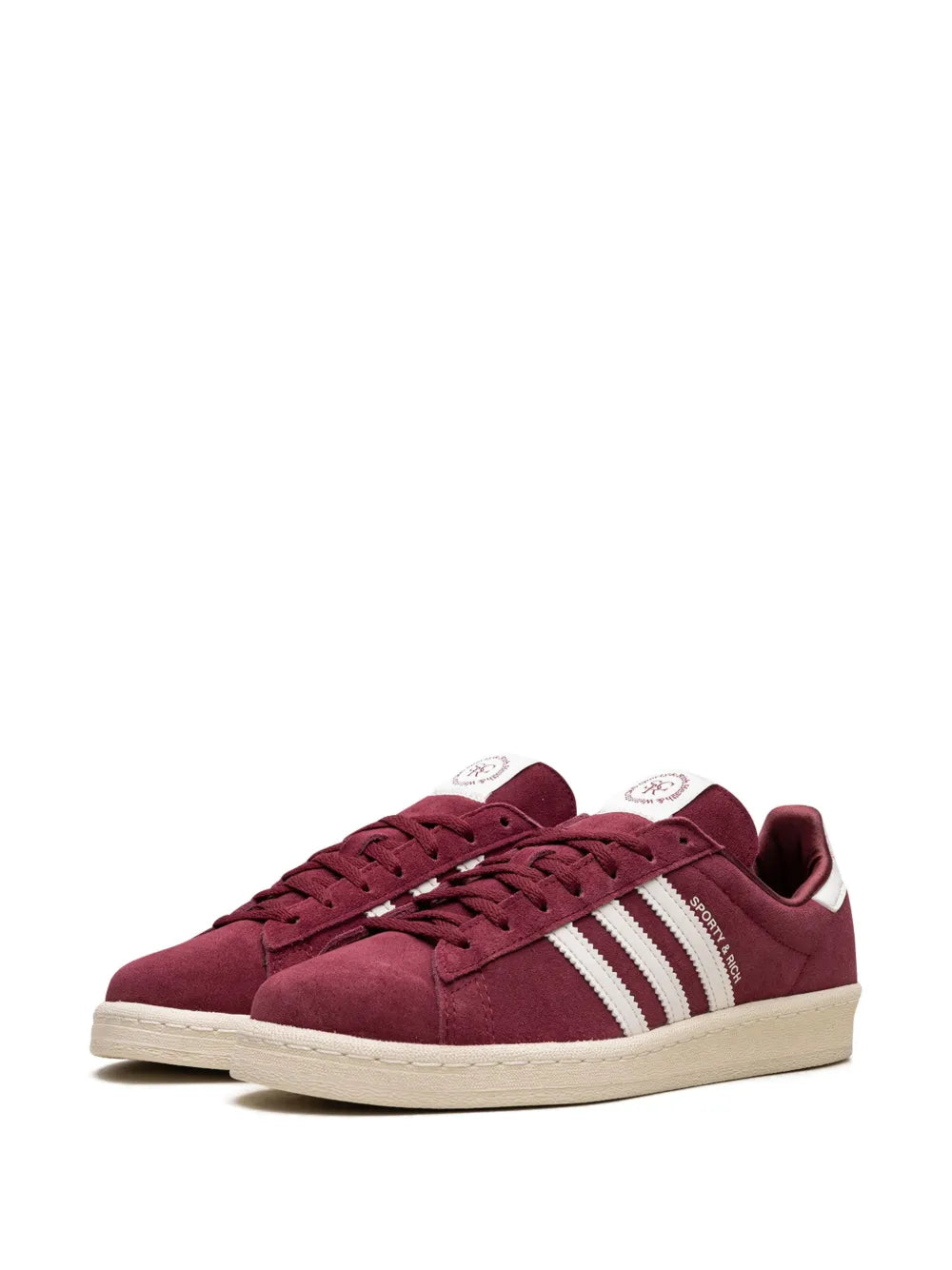 adidas Campus 80S Sporty & Rich - Merlot Cream Sneakers