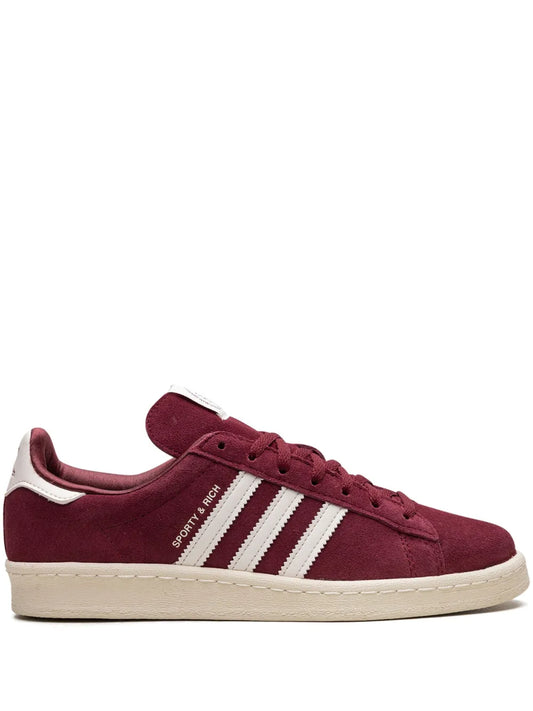 adidas Campus 80S Sporty & Rich - Merlot Cream Sneakers