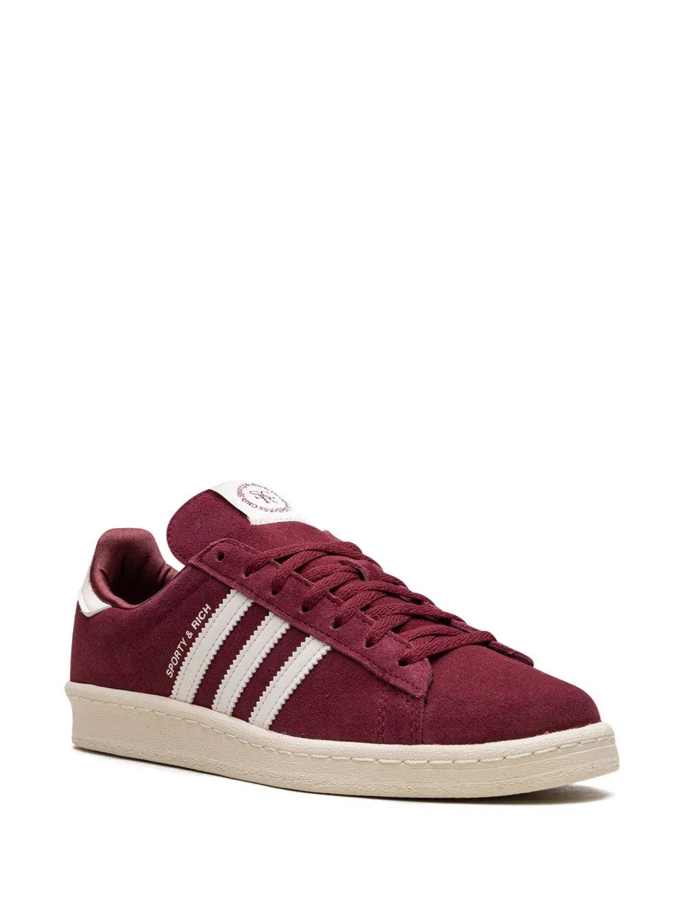 adidas Campus 80S Sporty & Rich - Merlot Cream Sneakers