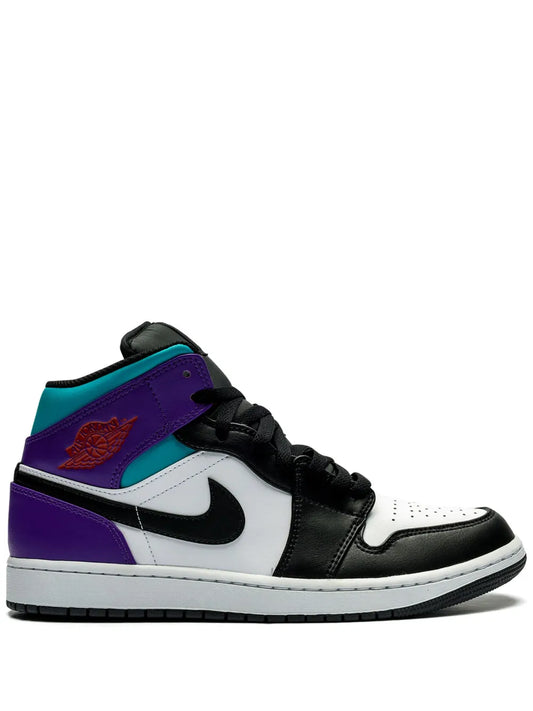 Air Jordan 1 Mid Aqua Sneakers