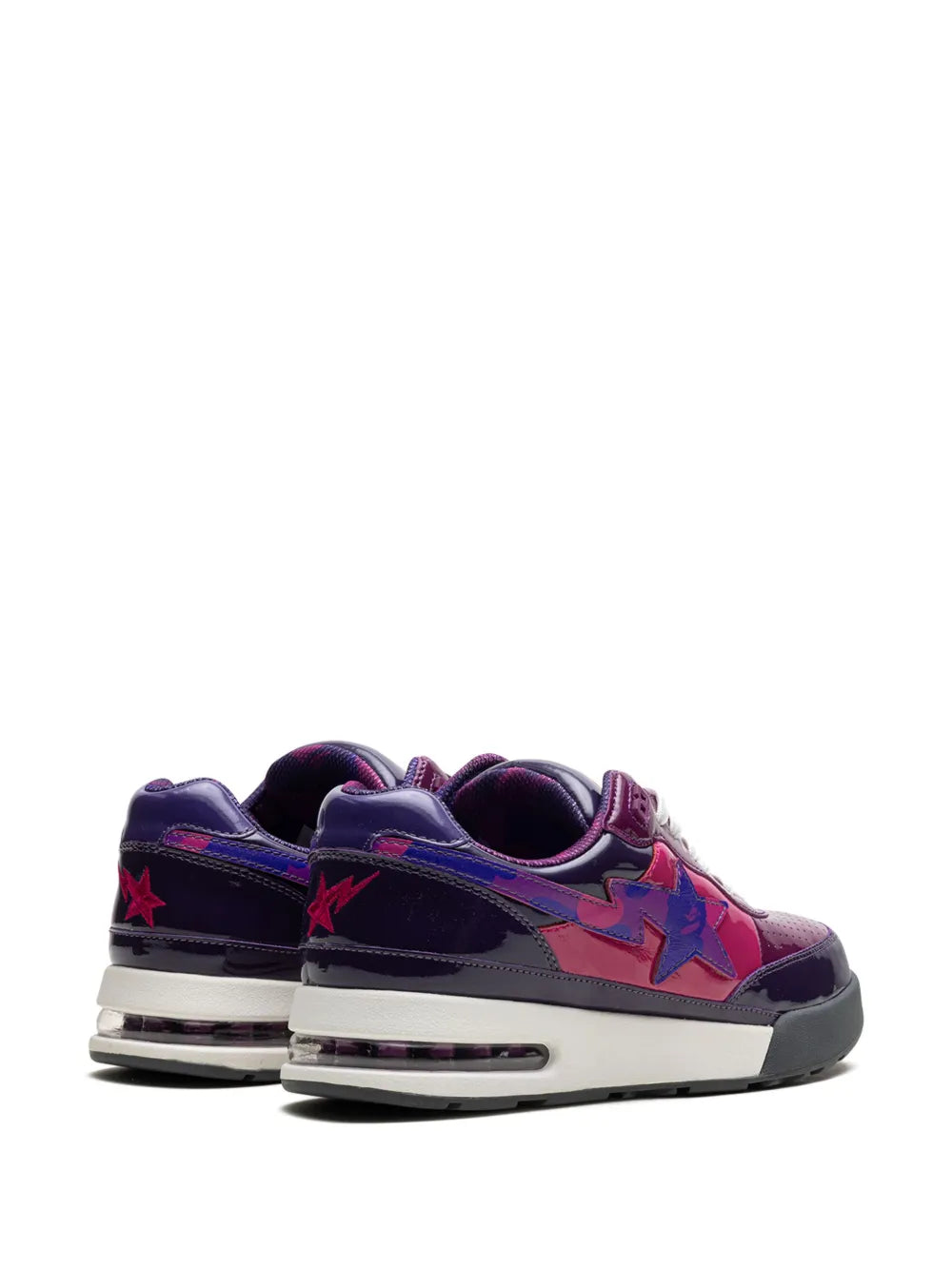 A Bathing Ape?Roadsta #1 Purple Sneakers