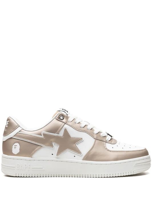 A Bathing Ape?Bape Sta #4 M1 Beige Sneakers