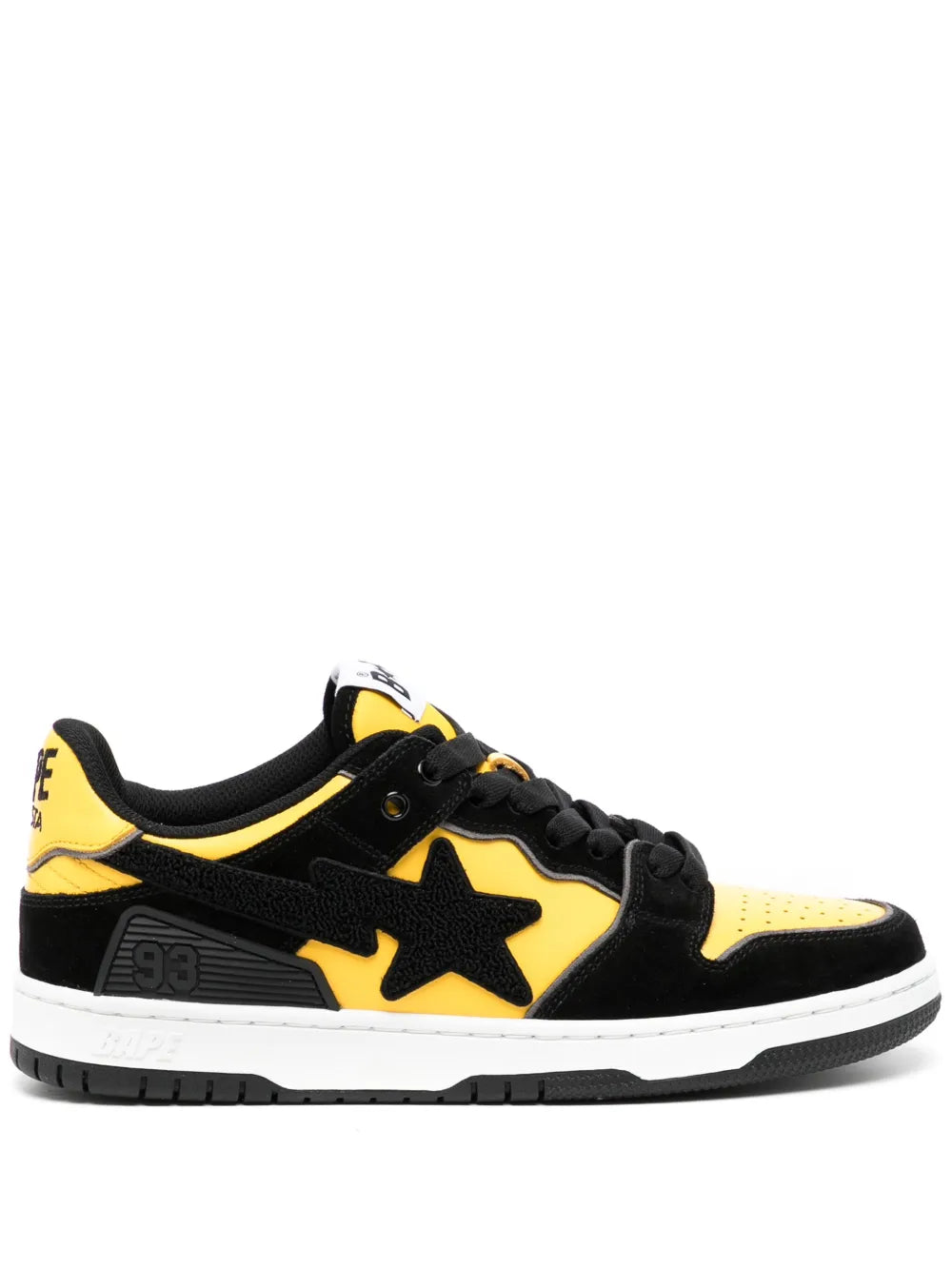 A Bathing Ape?Sk8 Sta Panelled Sneakers