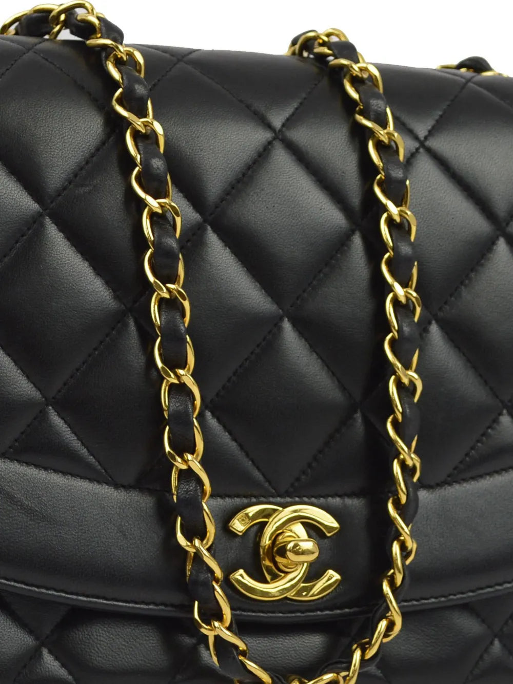 Pre-OwnedCHANEL Pre-Owned1992 medium Diana shoulder bag