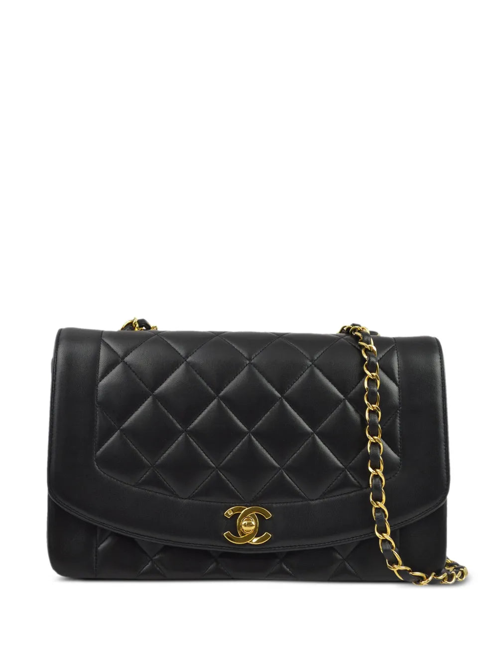 Pre-OwnedCHANEL Pre-Owned1992 medium Diana shoulder bag