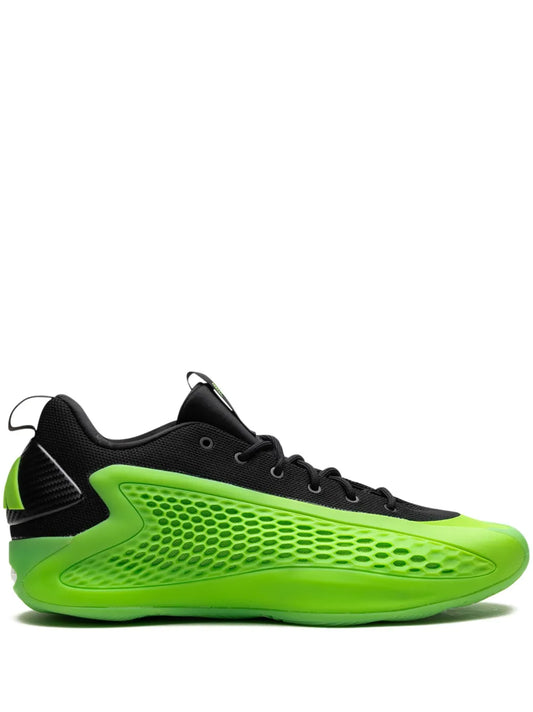 adidas Anthony Edwards 1 Low Slime - Lucid Lime/Aurora Ink/Core Black Sneakers