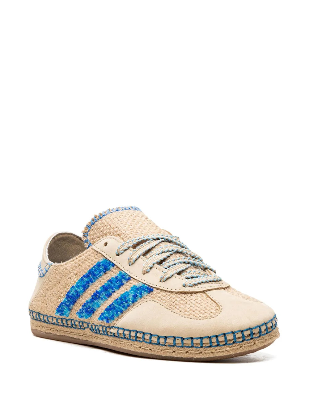 adidas X Clot Gazelle Linen Khaki/Light Blue Sneakers