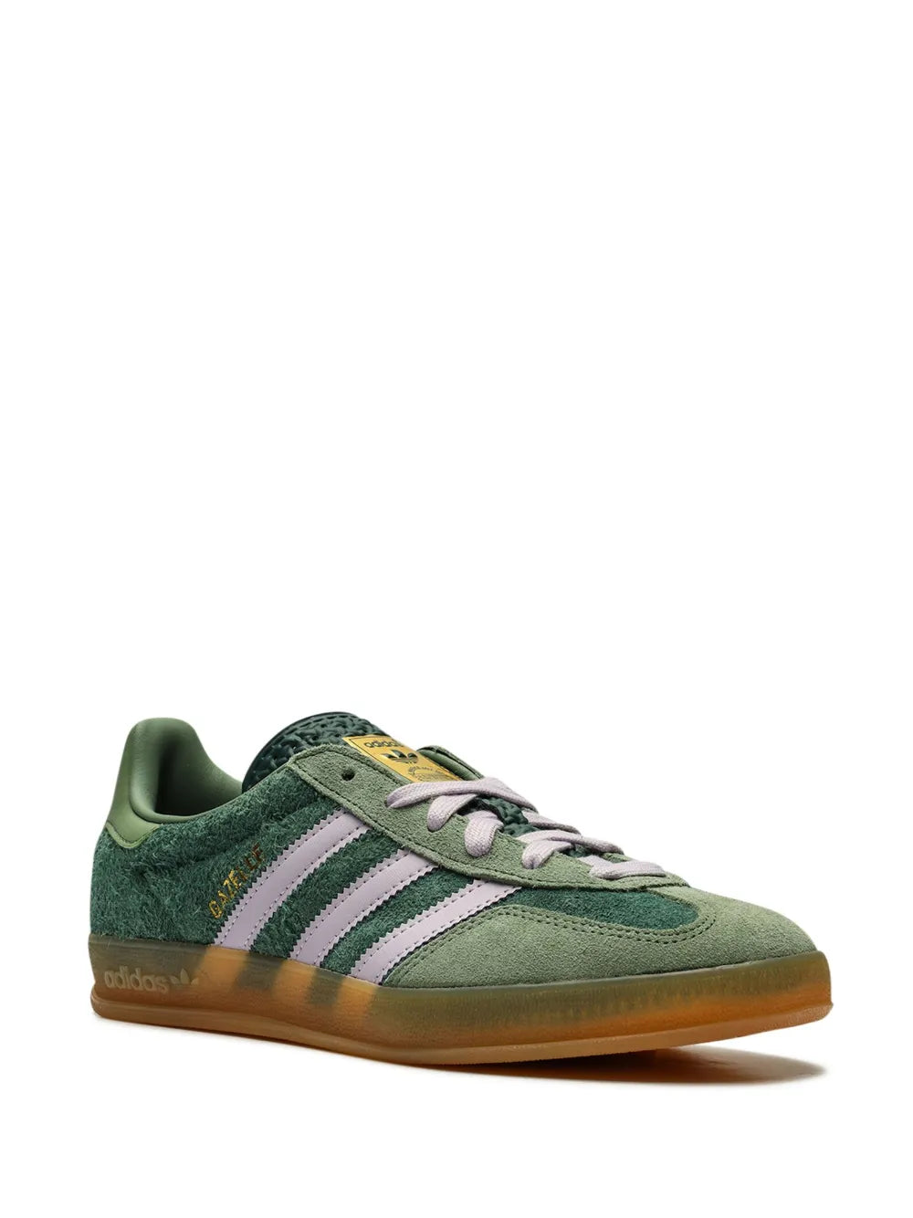adidas Gazelle Indoor Mineral Green/ Silver Sneakers