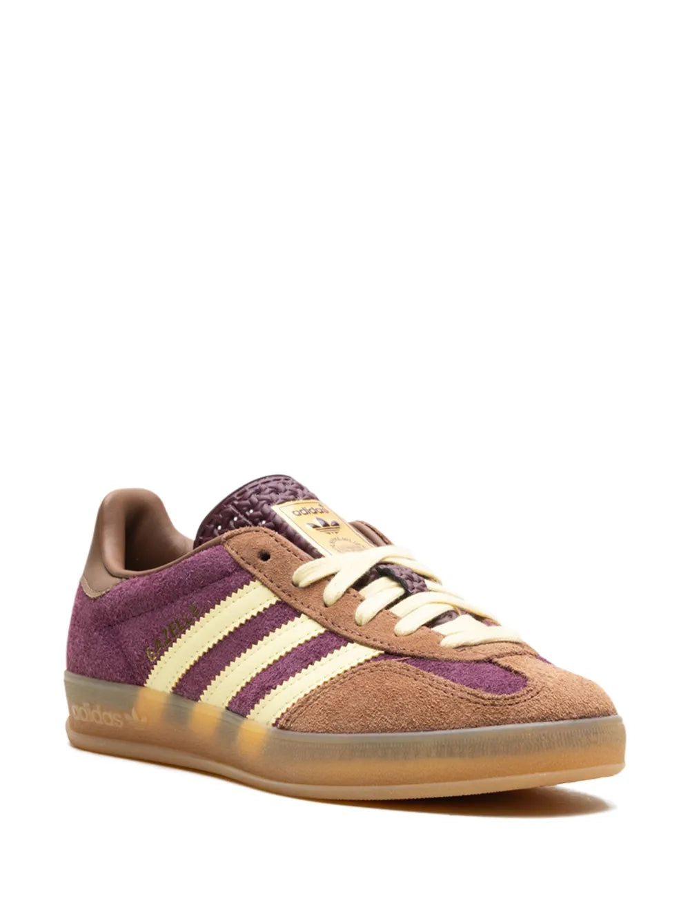 adidas Gazelle Indoor Maroon/Almost Yellow/Preloved Brown Sneakers