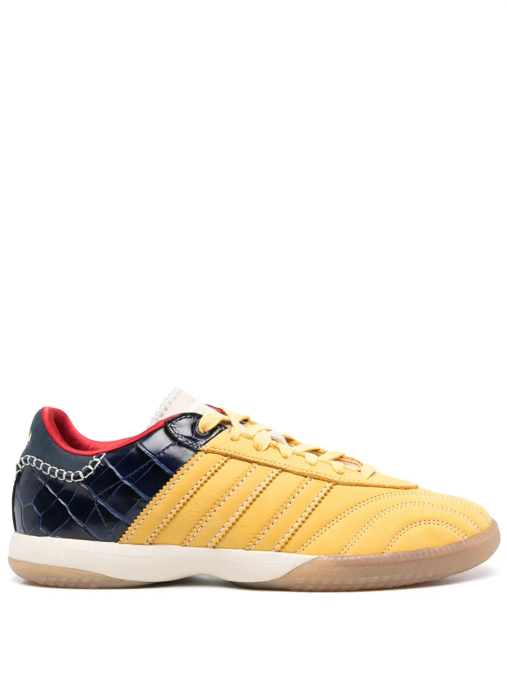 adidas Samba Millenium Wales Bonner - Fade Gold/Navy Croc Sneakers
