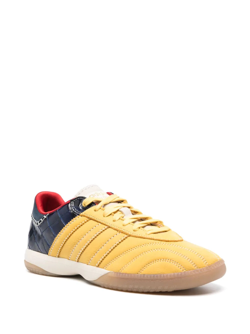 adidas Samba Millenium Wales Bonner - Fade Gold/Navy Croc Sneakers