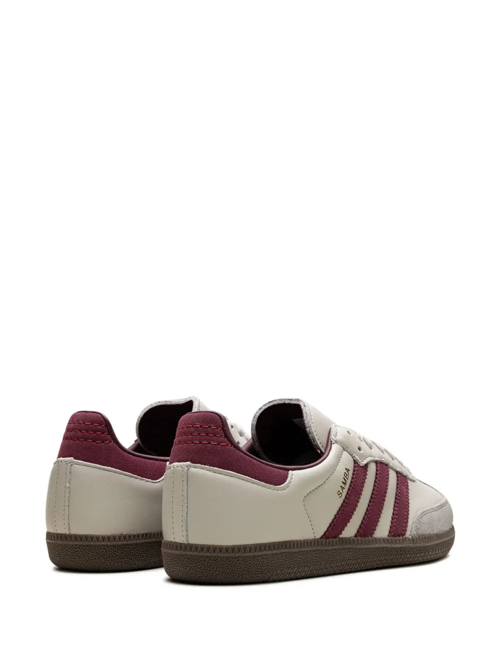 adidas Samba Og Putty Grey Maroon Sneakers