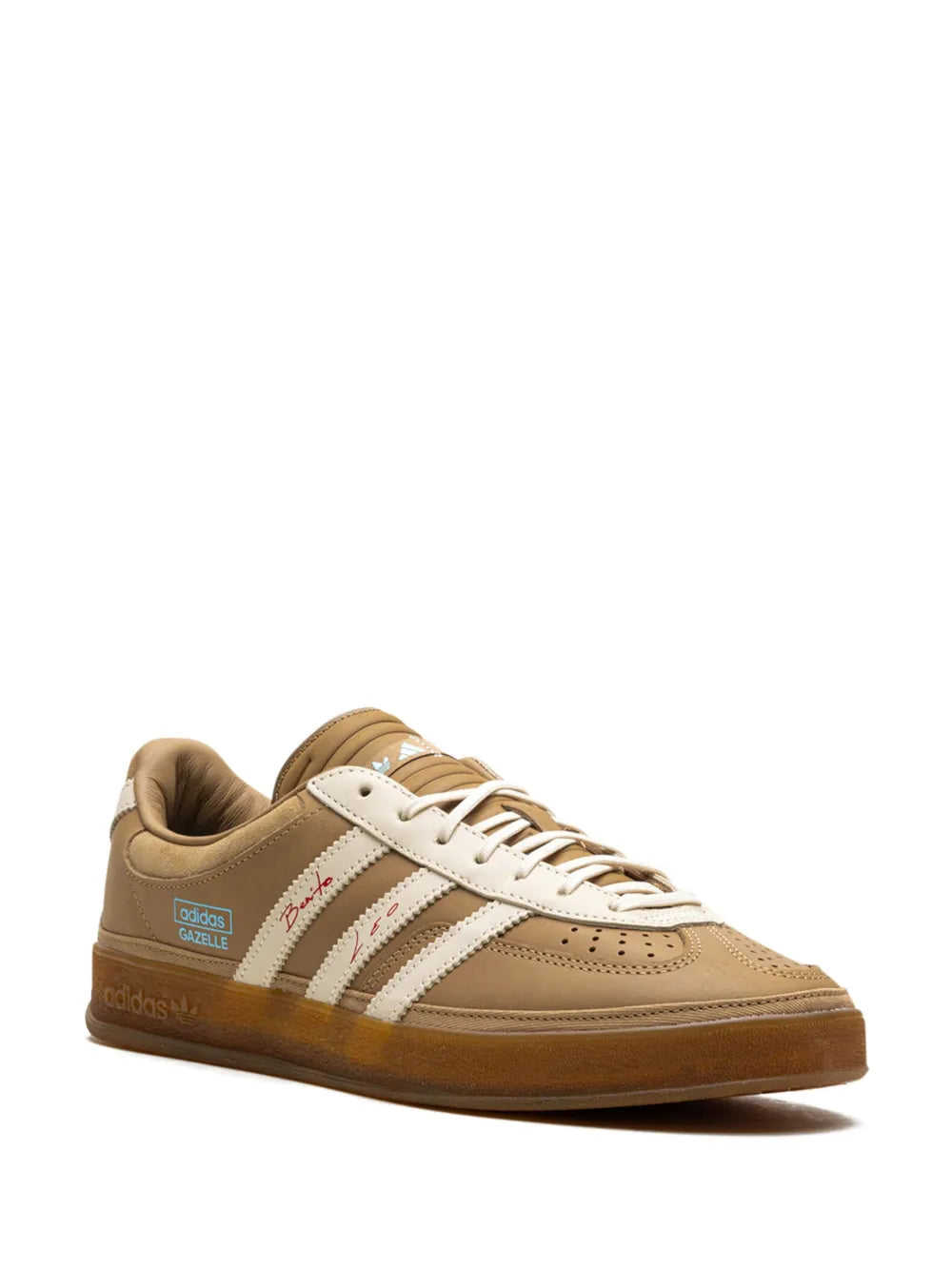 adidas X Bad Bunny X Lionel Messi Gazelle Indoor Cardboard Sneakers