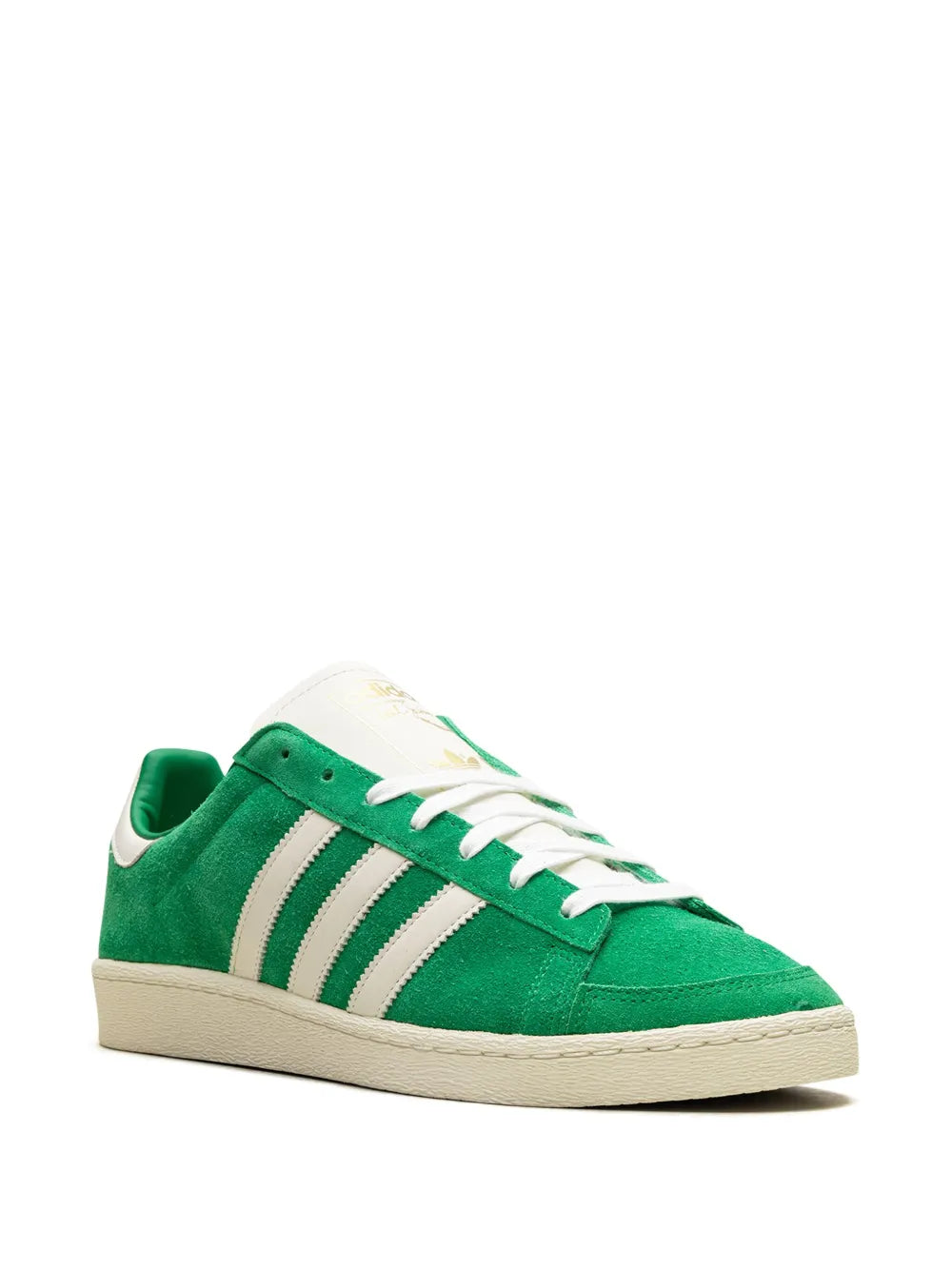 adidas Jabbar Cream White/Green/Gold Metallic Sneakers