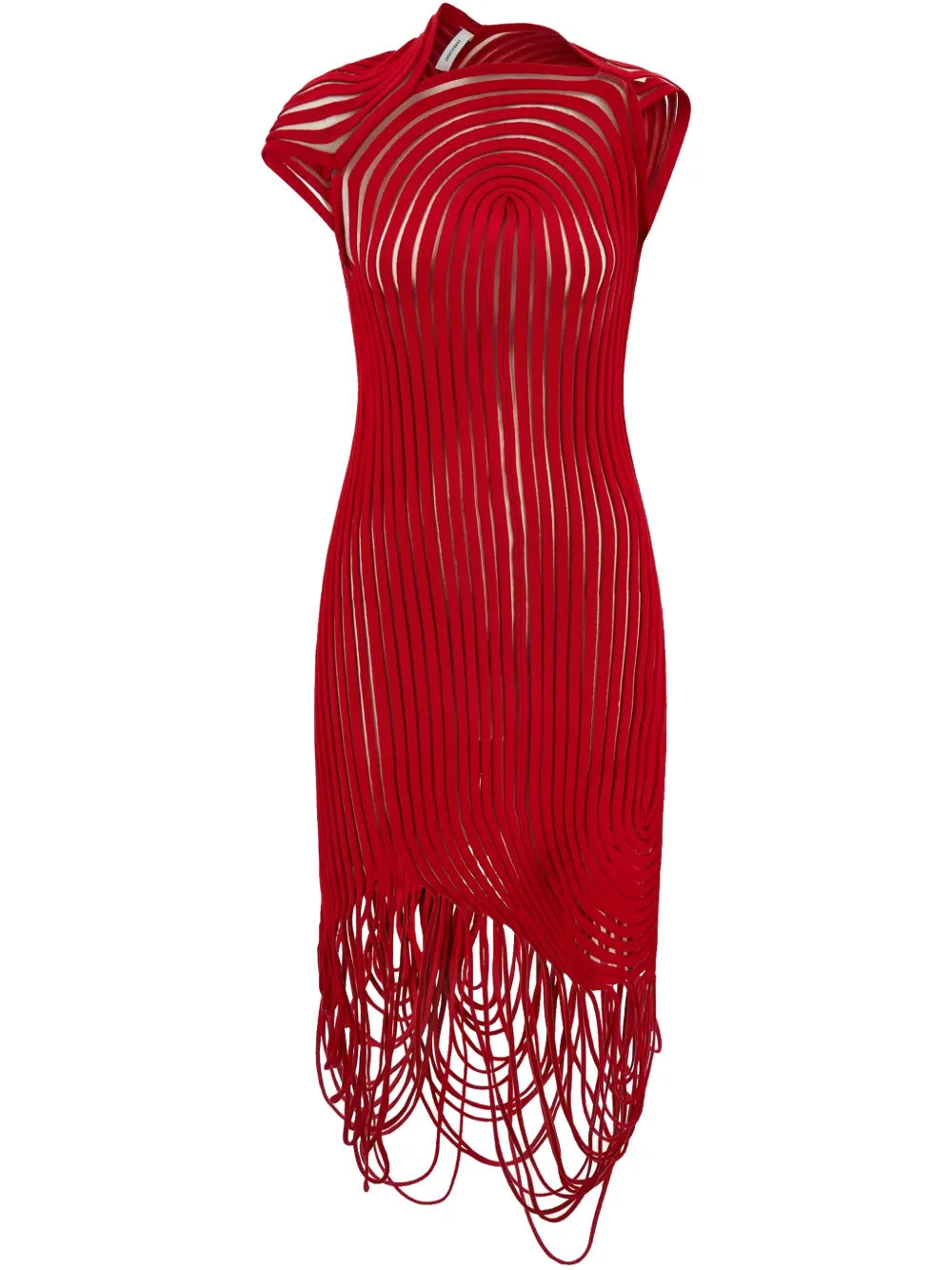 Ferragamo Asymmetric Mini Dress