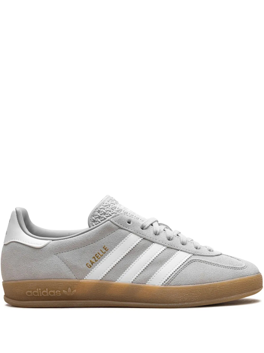 adidas Gazelle Indoor Grey Two/Cloud White/Gold Metallic Sneakers