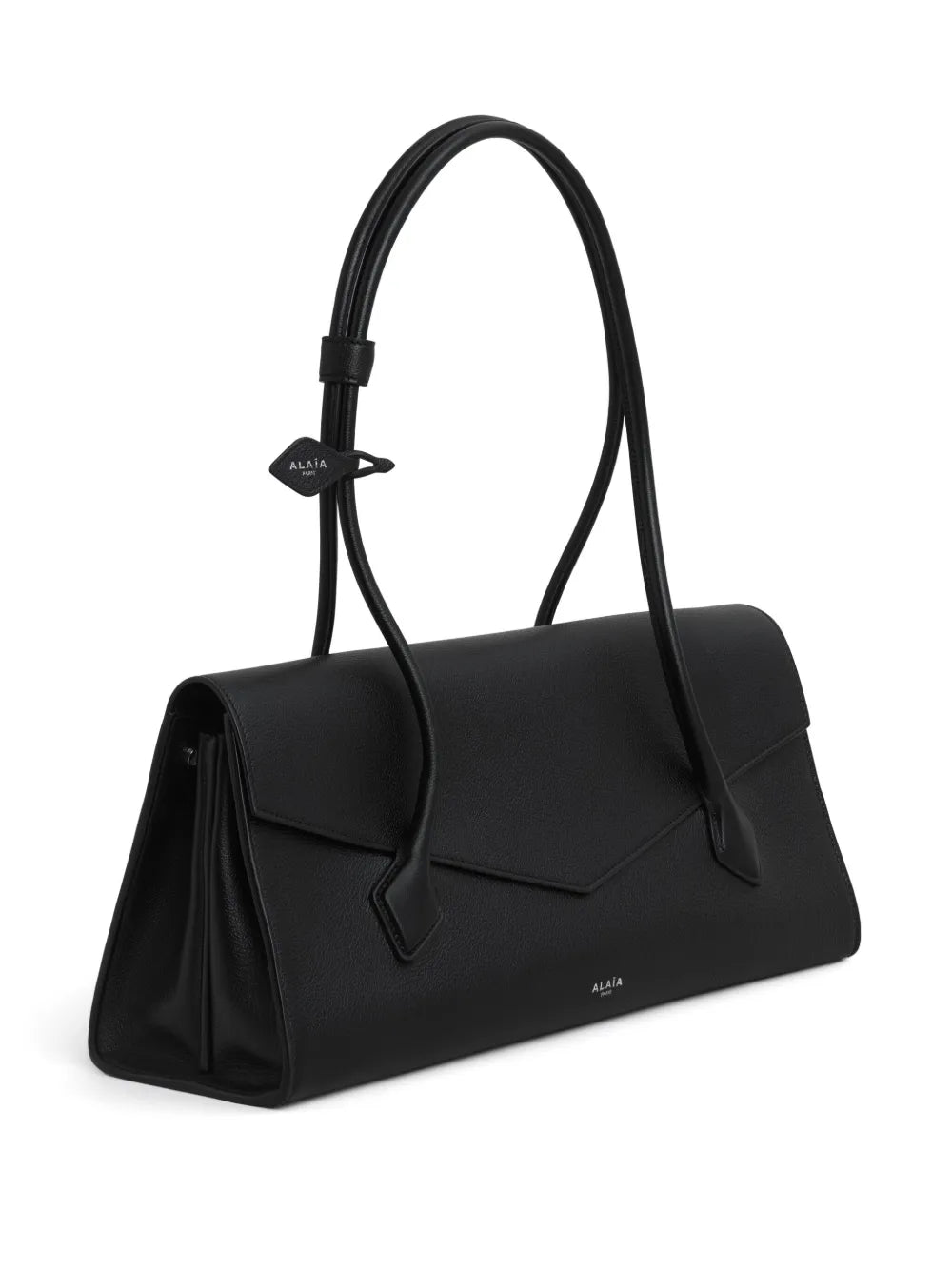 AlaLe teckel flap tote bag