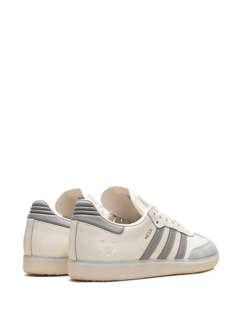 adidas Samba Lionel Messi - Cream White/Light Brown/Metallic Gold Sneakers