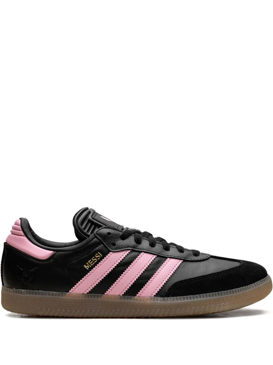 adidas X Lionel Messi Samba Core Black/Gold Metallic/Gum Sneakers