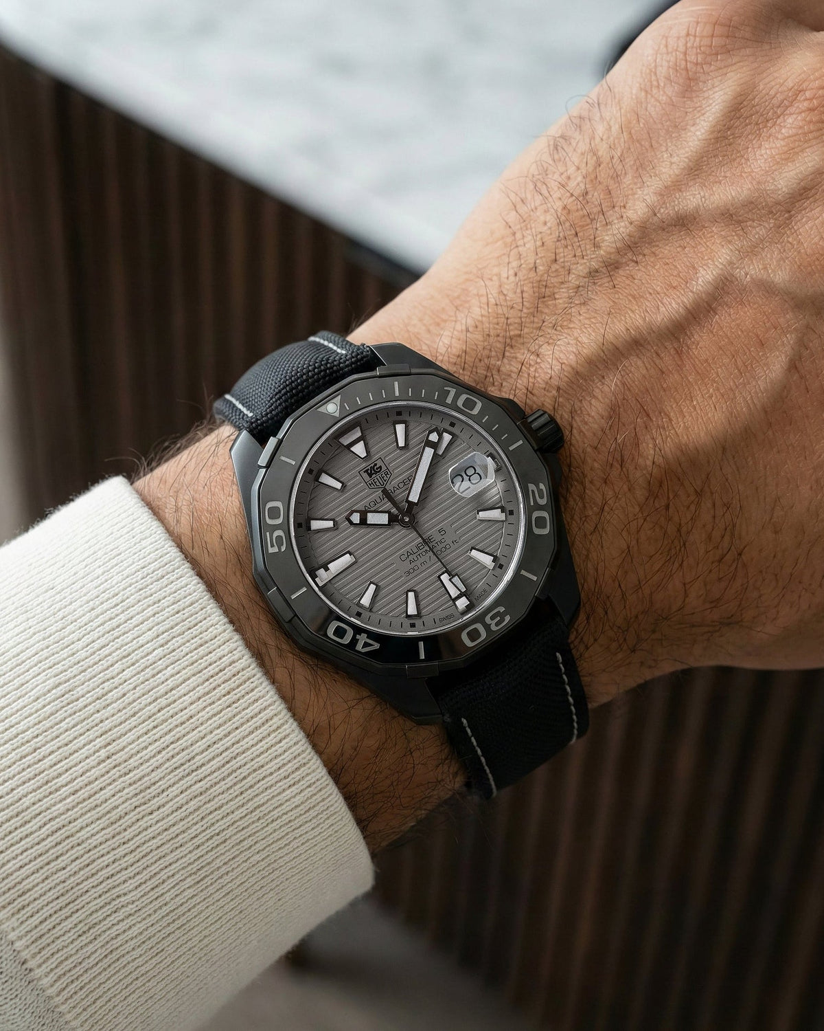 TAG Heuer Black Phantom Aquaracer WAY218B.FC6364