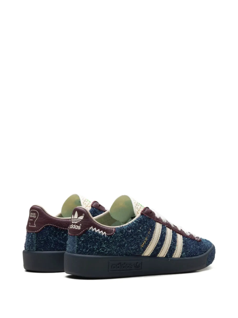 adidas X Brain Dead Forest Hills Three-Stripe Sneakers