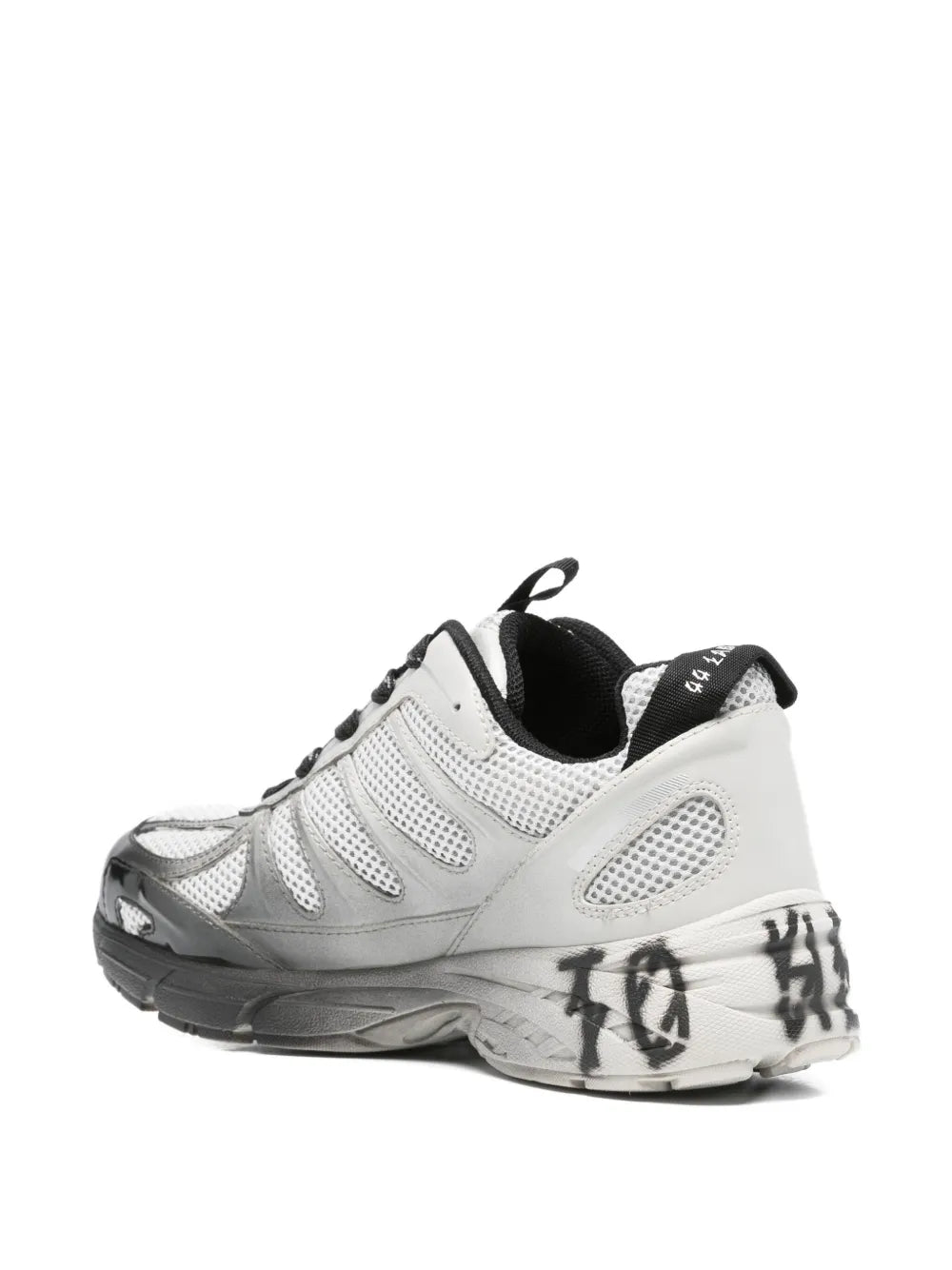 44 Label Group Mesh-Panel Lace-Up Sneakers