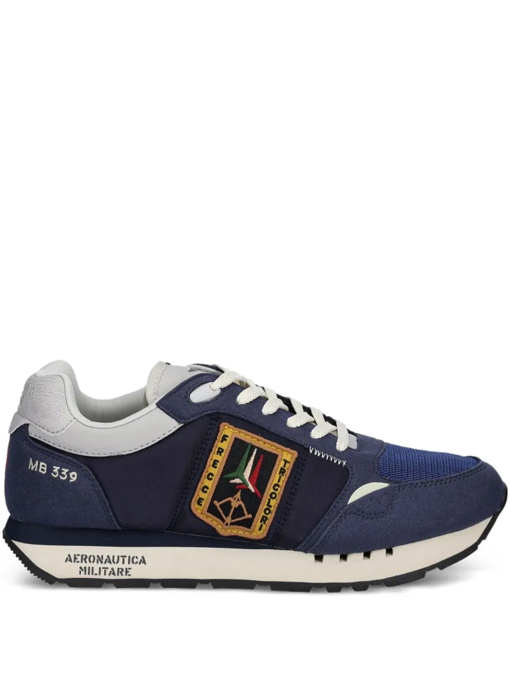 Aeronautica Militare Patch-Detail Sneakers