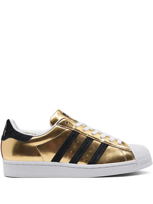 adidas Superstar 50Th Anniversary Liquid Gold Sneakers