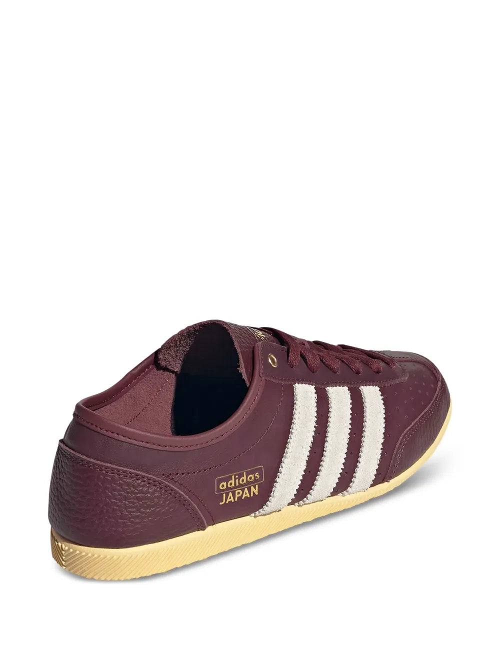 adidas Japan Decon Three-Stripe Leather Sneakers