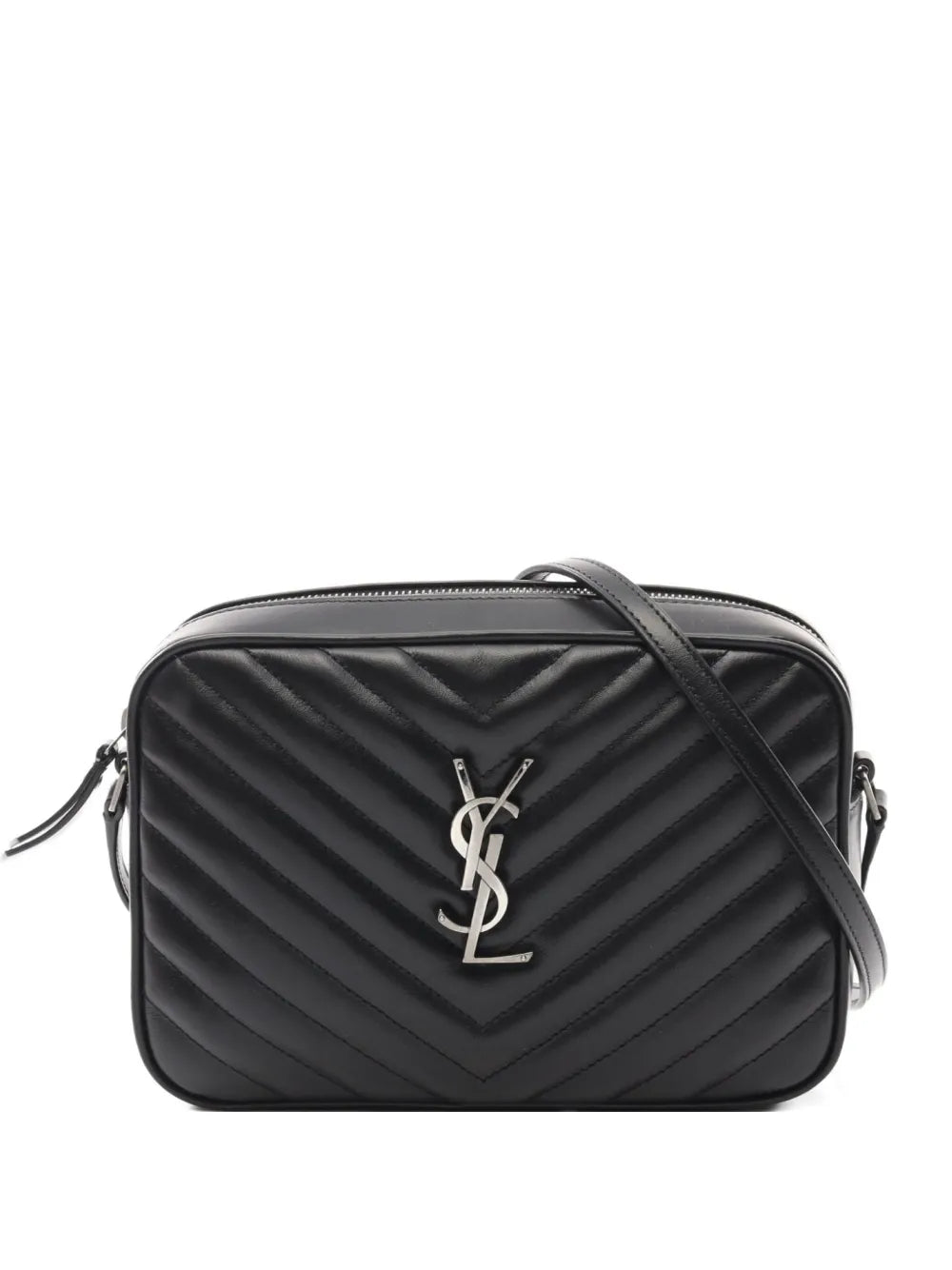 Pre-OwnedSaint Laurent Pre-Owned2021 Lou Roux monogram chevron shoulder bag