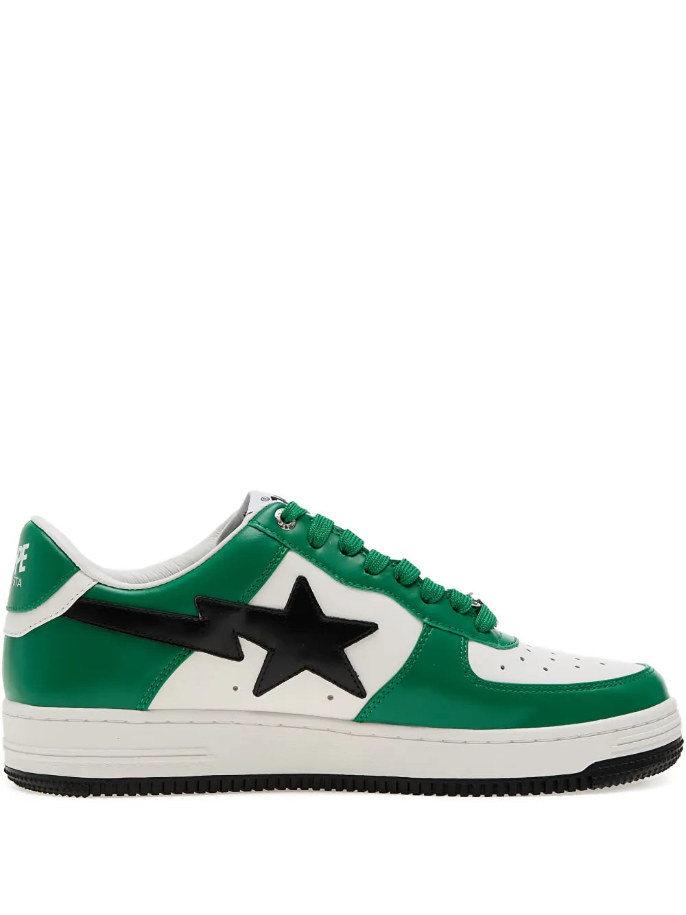 A Bathing Ape?Bapesta #3 M1 Star-Lightning Bolt Sneakers