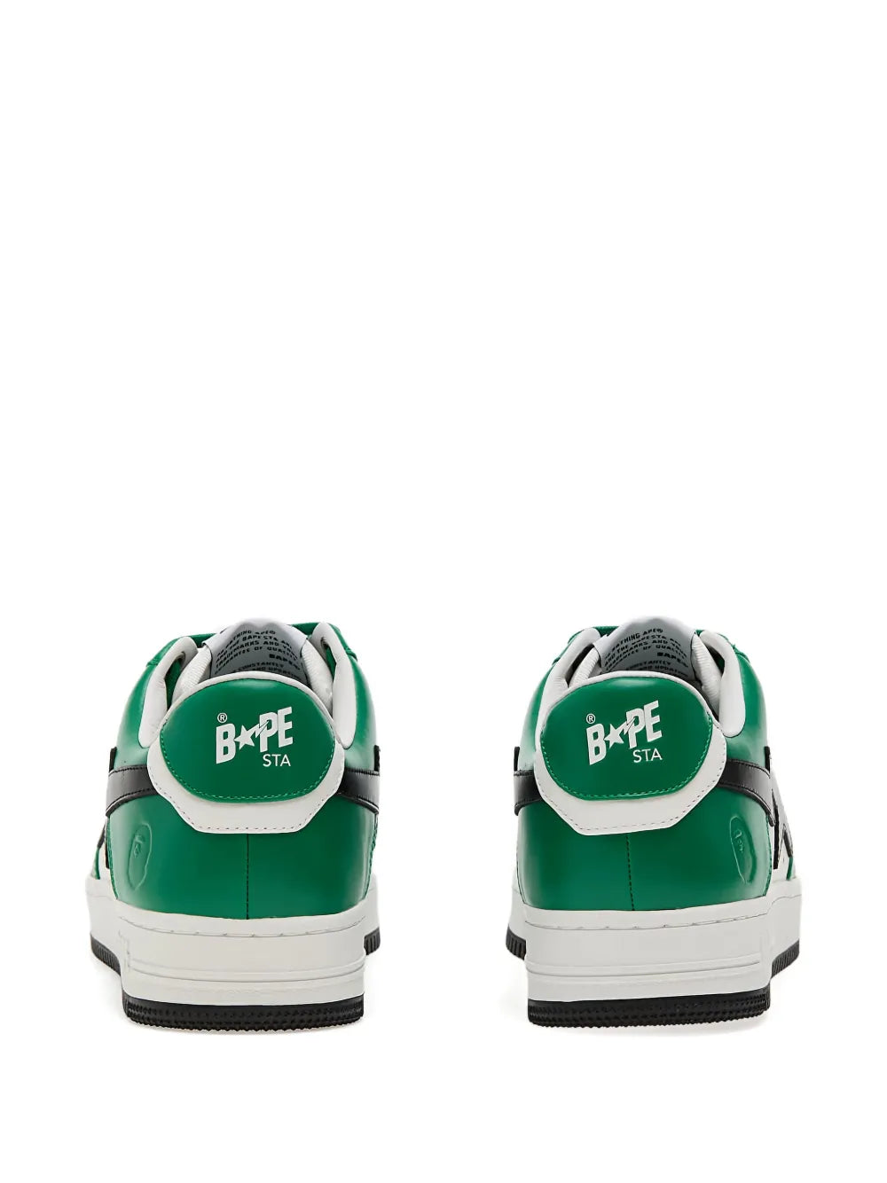 A Bathing Ape?Bapesta #3 M1 Star-Lightning Bolt Sneakers
