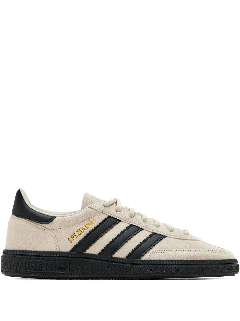 adidas Leather Three-Stripes Low-Top Sneakers