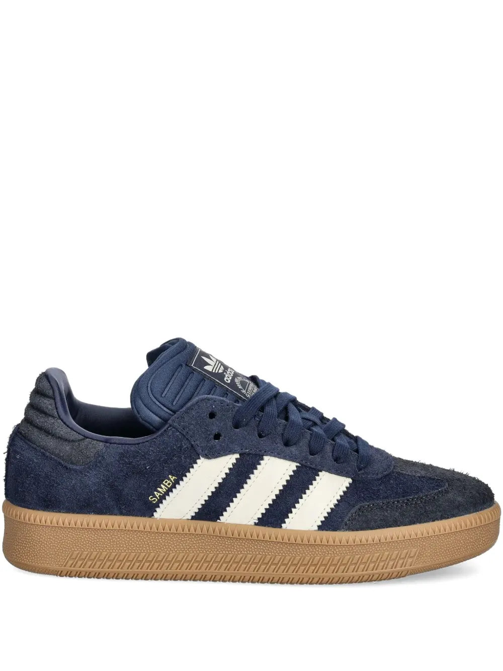 adidas Samba Xlg Three-Stripe Suede Sneakers