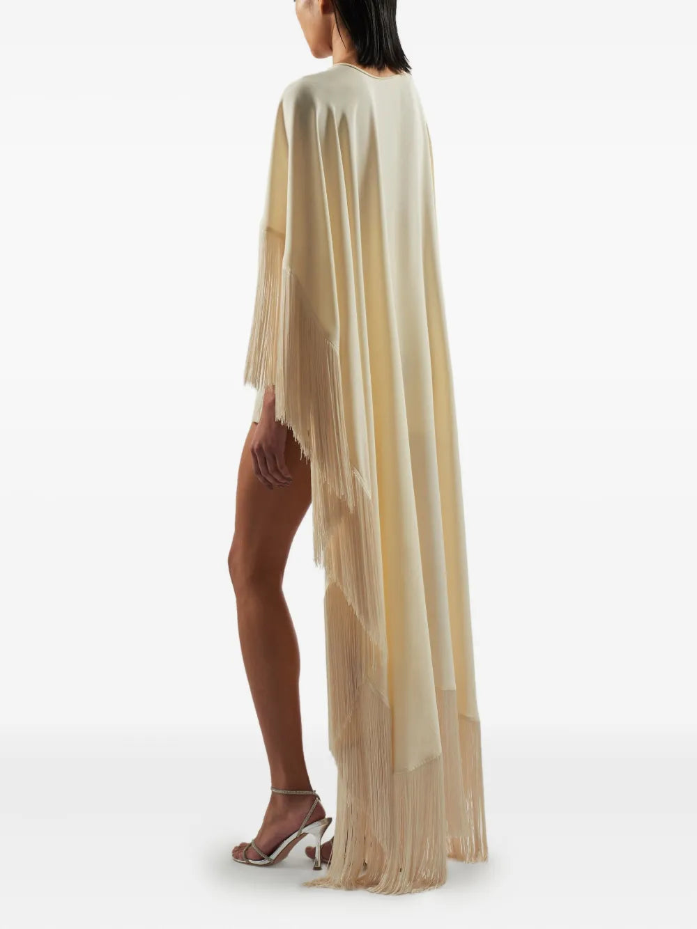 Taller Marmo 1970 Fringe-Trim Mini Dress