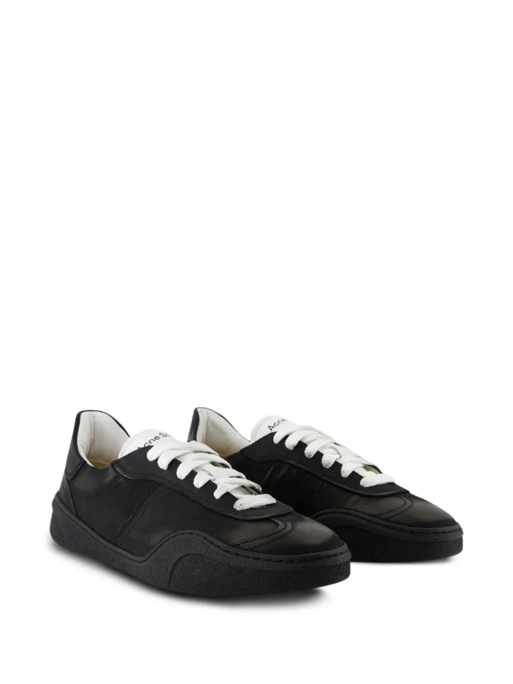 Acne Studios Leather Lace-Up Sneakers