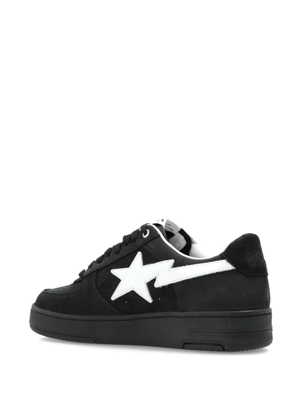 A Bathing Ape?Sk8 Sta 3 Star-Embellished Leather Sneakers
