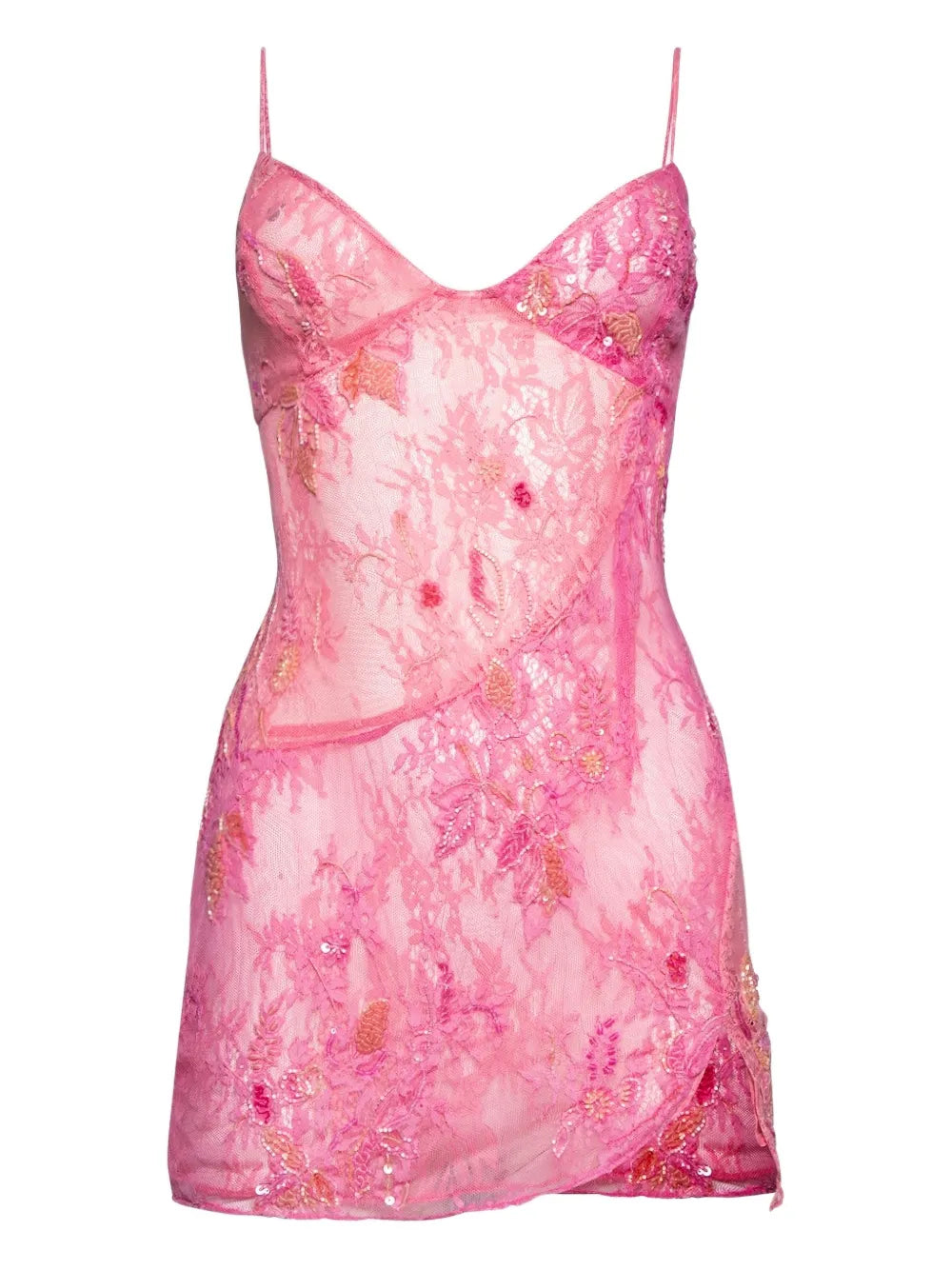 Roberta Einer Lace Embellished Dress