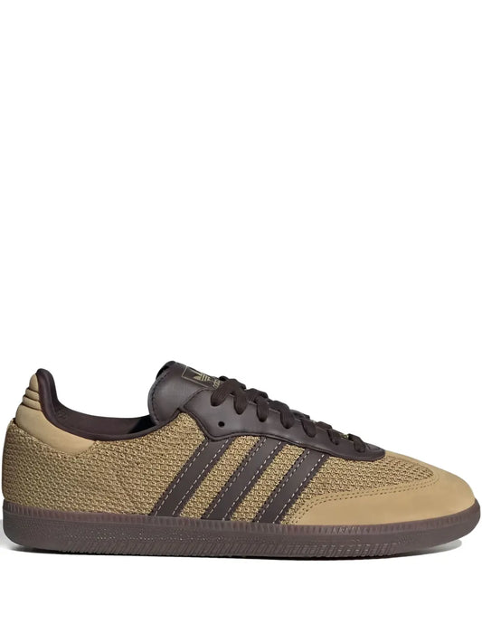 adidas Samba Og Golden Beige Dark Brown Sneakers