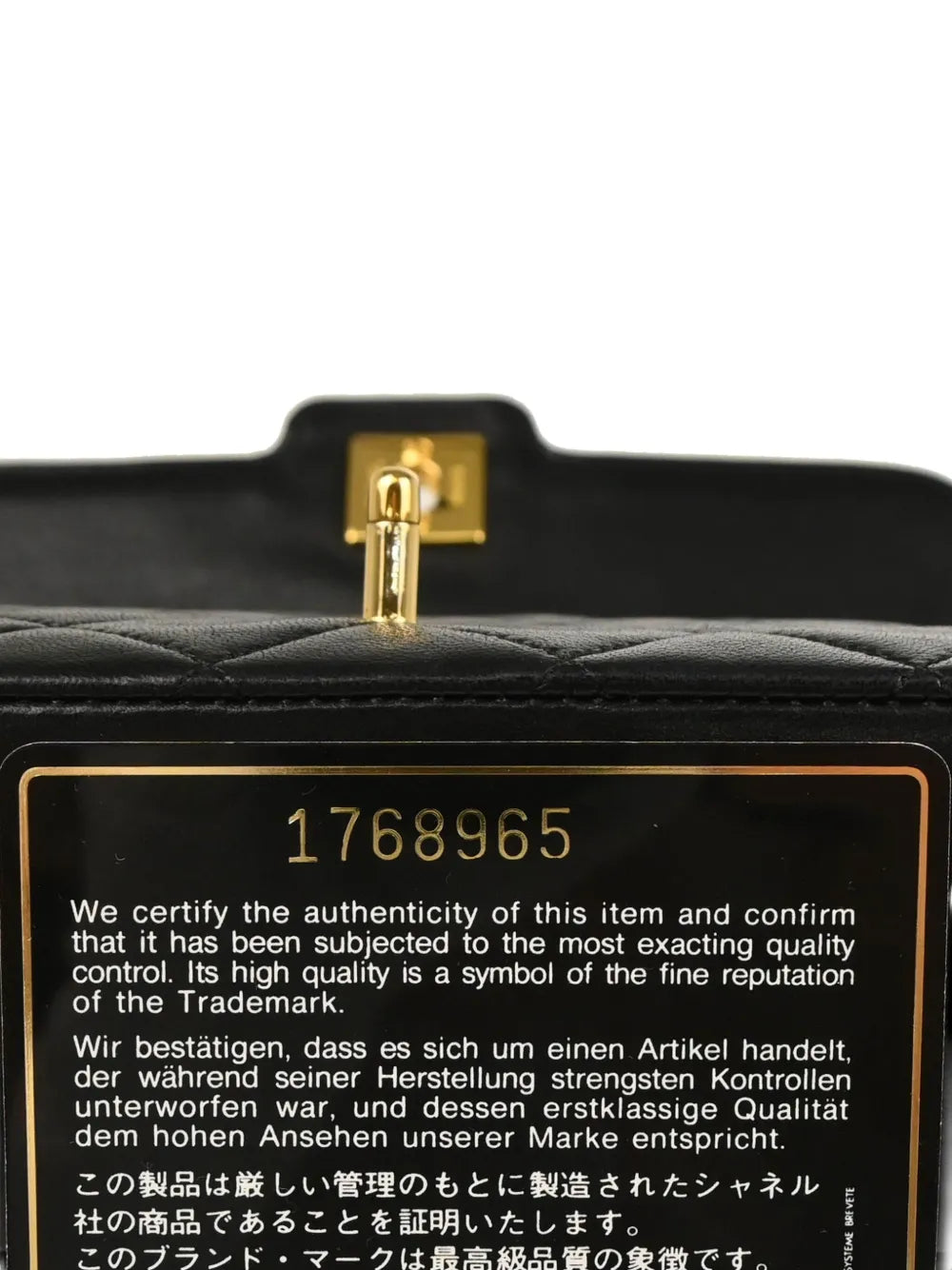 Pre-OwnedCHANEL Pre-Owned1990 quilted shoulder bag