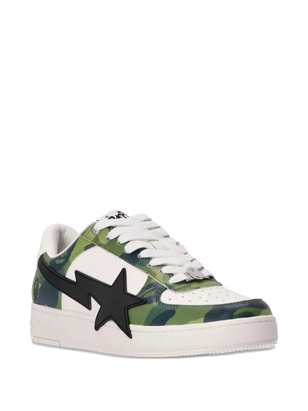A Bathing Ape?Camouflage Star Sneakers