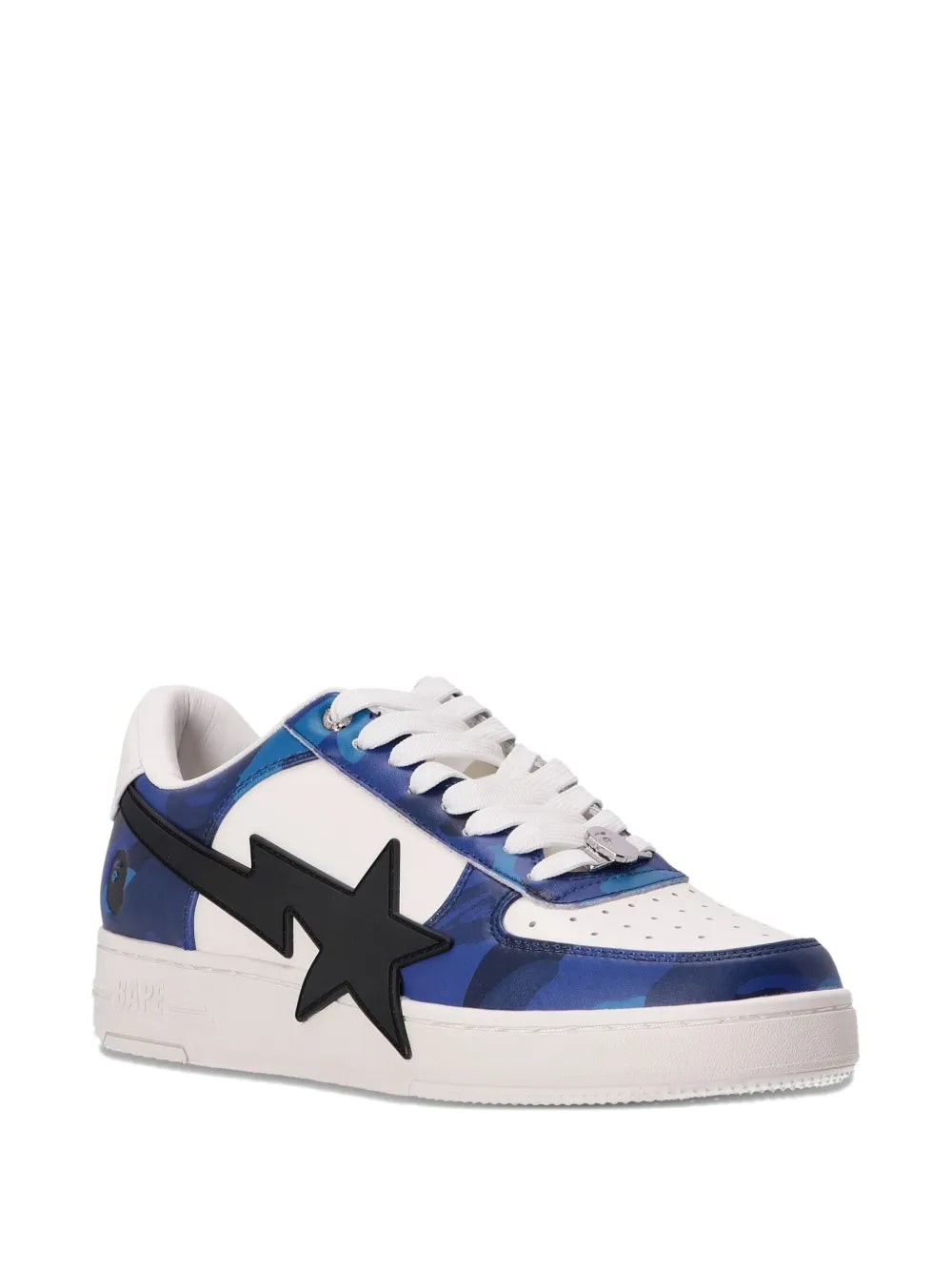 A Bathing Ape?Sta Logo-Patch Low-Top Sneakers