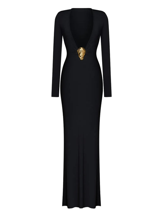KOROBEYNIKOV Long-Sleeve Dress