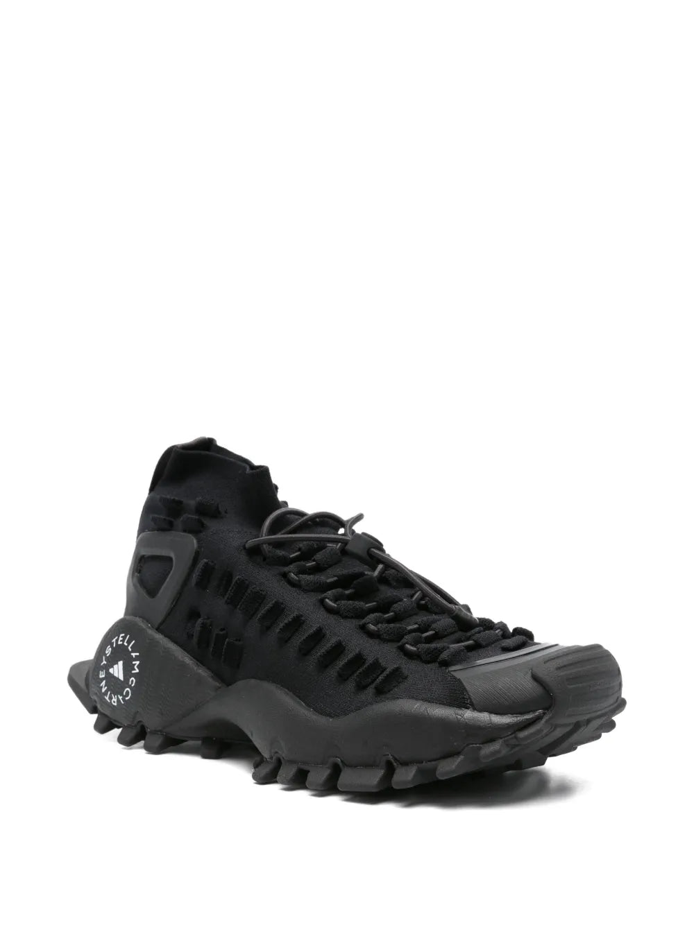 adidas By Stella Mccartney Ridged-Sole Lace-Up Sneakers